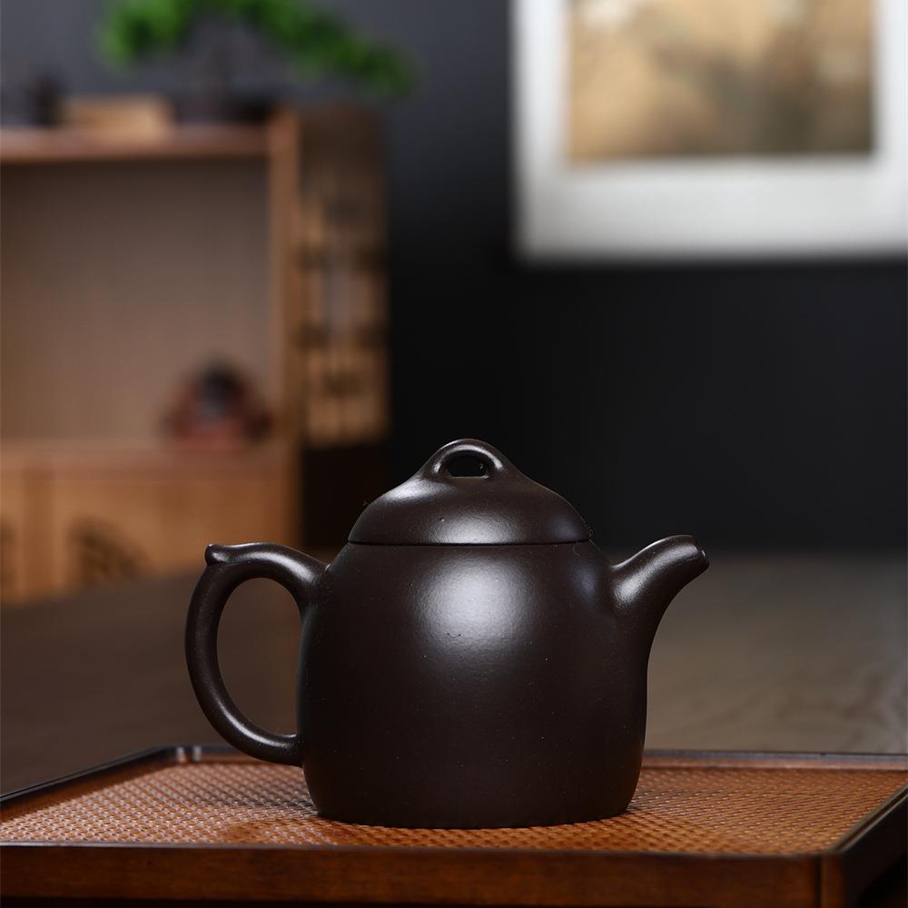 宜兴茶具一件正宗紫砂壶大容量精品石黄秦权壶纯纯手工泡茶壶