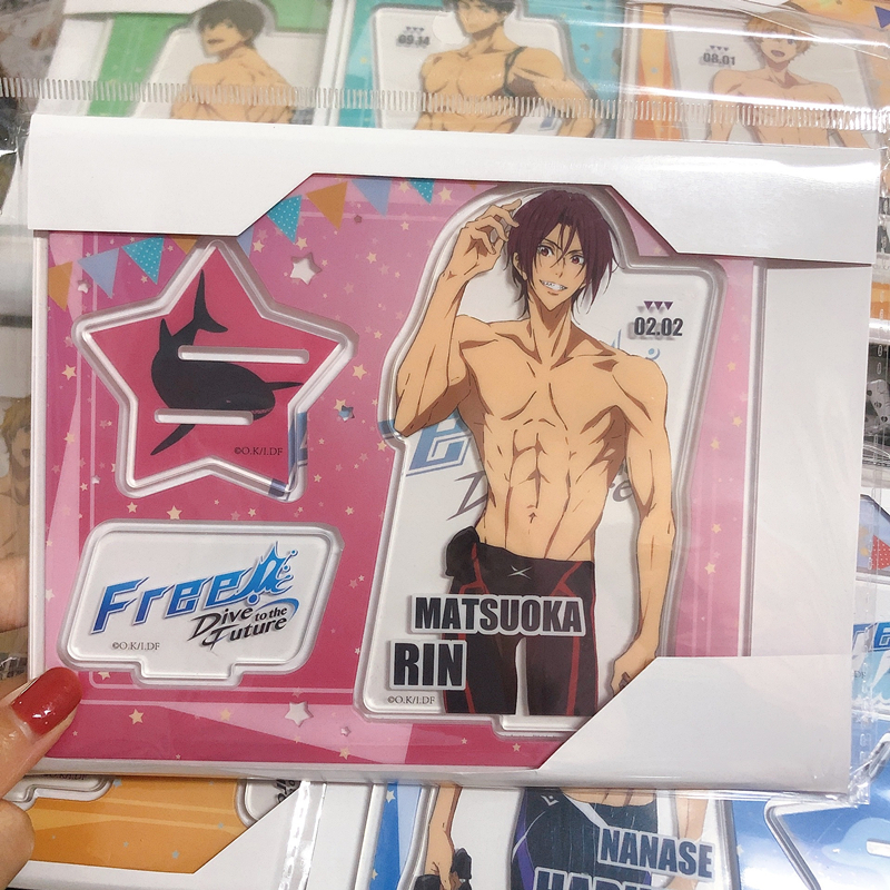 【木野日谷】现货【官谷】free男子游泳部正版 亚克力立牌 七濑遥