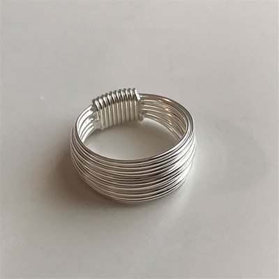 现货25 Sterlig Sier Geotr Uique Iter s Rigs for