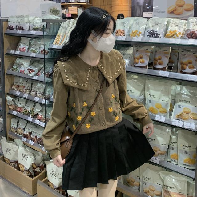 针织坎肩马甲两件套春秋