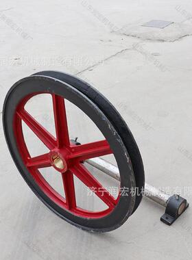 矿用固定式游移动天800mm矿轮TZ000/8D00动提升天1轮钢丝绳滚轮图