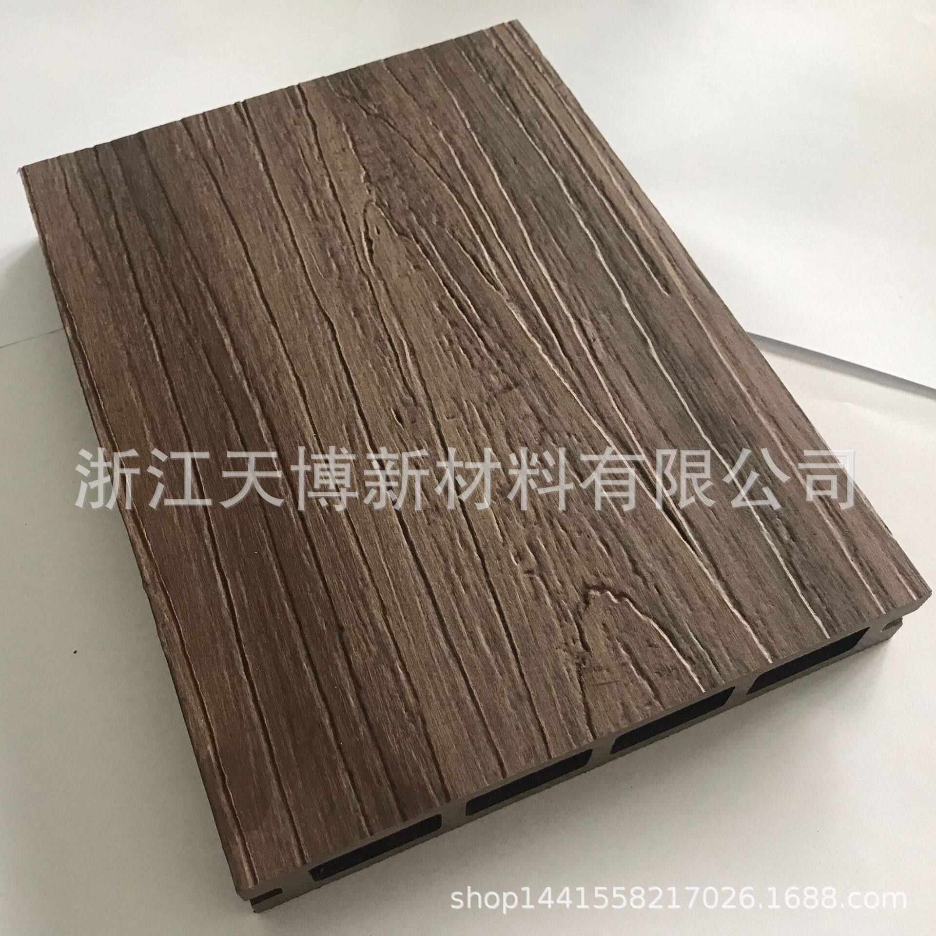木塑户外地板水杉纹地板塑木地板天台木塑三门木塑