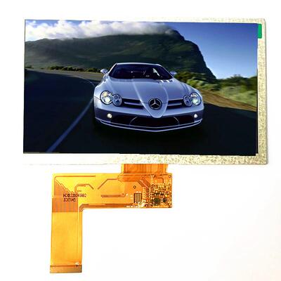 7寸液晶屏7寸TFT高ZCU清屏10示24*60040PRGB显可配触摸液晶屏