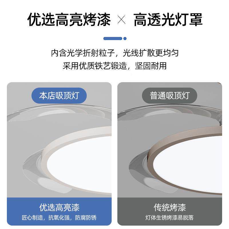 全光风扇新款卧谱室餐厅灯扇体吊扇灯隐形无品牌/胡桃一木电风灯