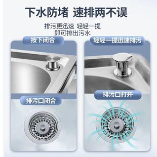 户外多功能洗拖把厂家 厕所卫生间不锈钢拖把池阳台拖布池落地式