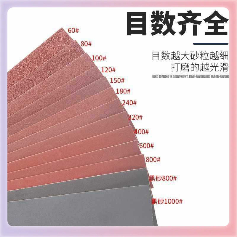 ?跨境犀利TJ113(JB-5)砂布卷手撕砂布砂带软砂布条4寸木工抛光打