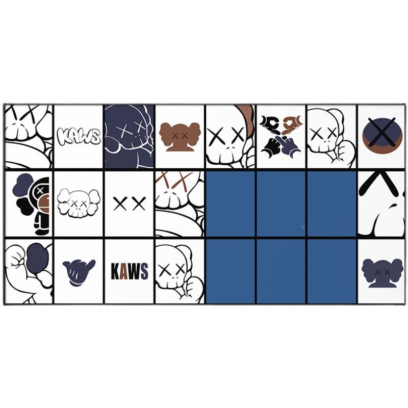 kas卧室装饰画客厅一整幅横儿童床头画卡通简WW500w约男房款孩房