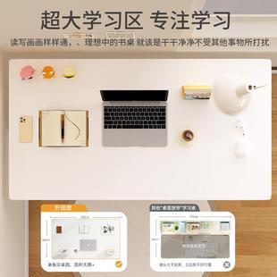 学生家用卧室儿童学习桌女生简约办公桌子台式 新款 升降电脑桌简易