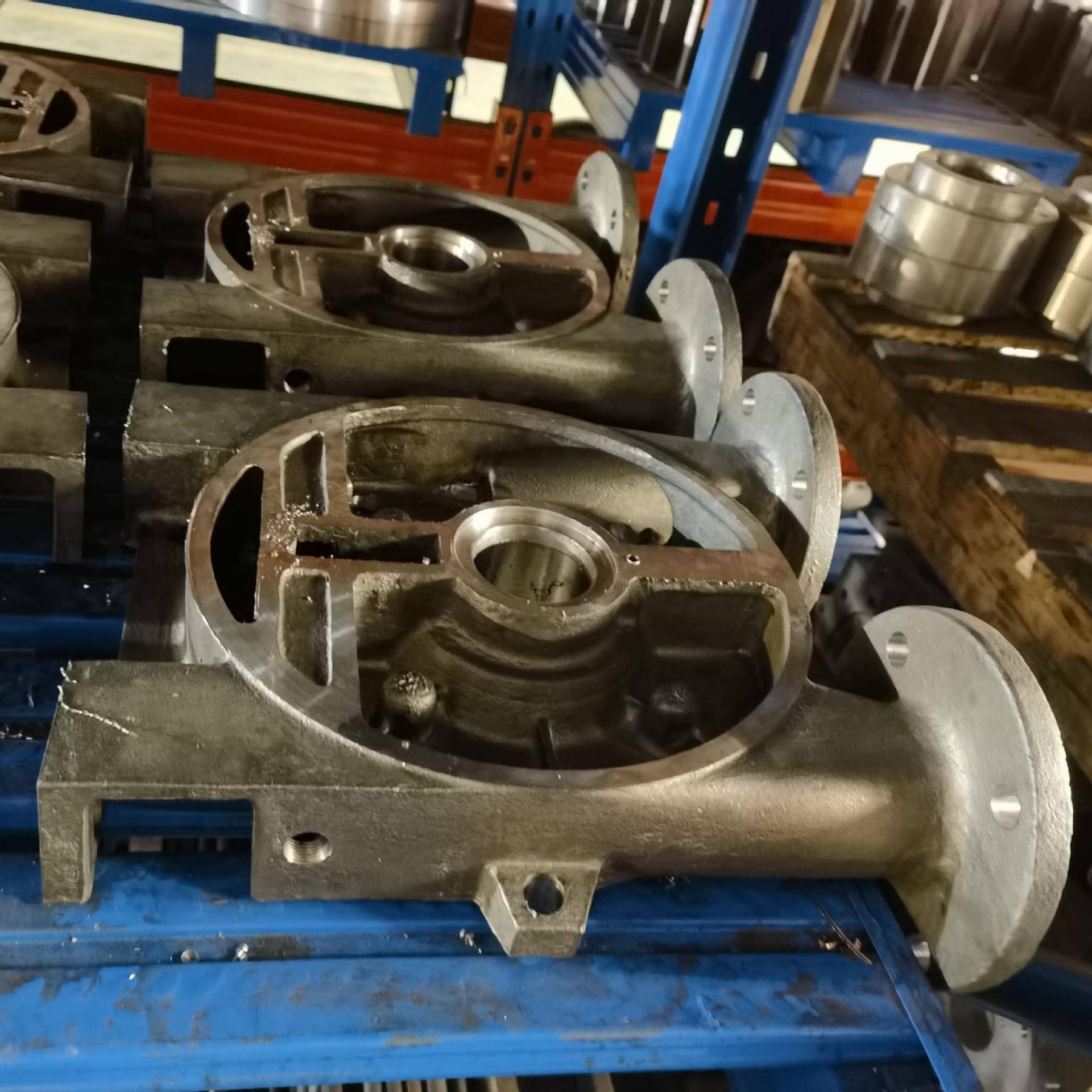 2BEA液环式真空泵GSJ配件水环环泵配圆件泵盖水泵叶配件轮/盘/轴