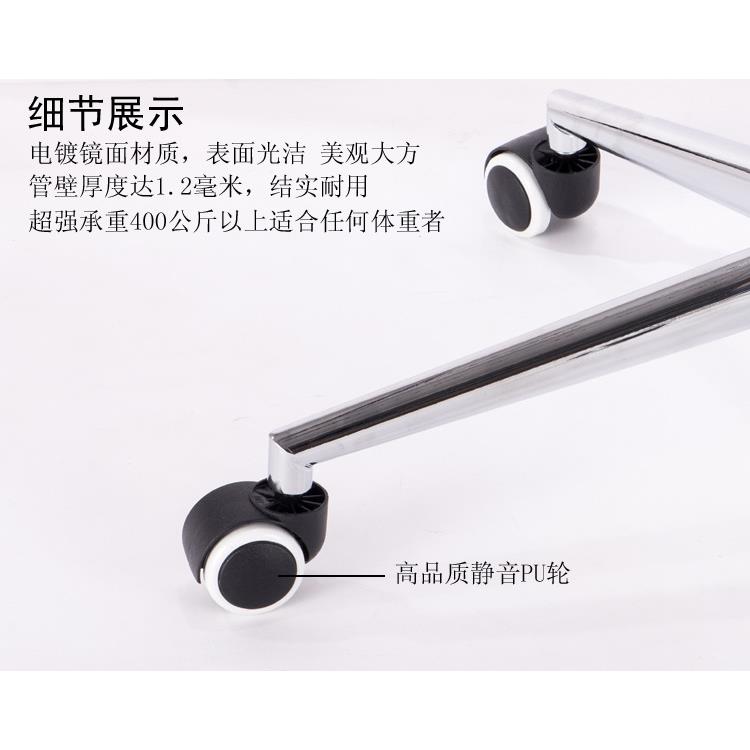 转椅配件加厚椅子脚底盘架电脑椅底座电镀五星脚拉升钢制五星新品