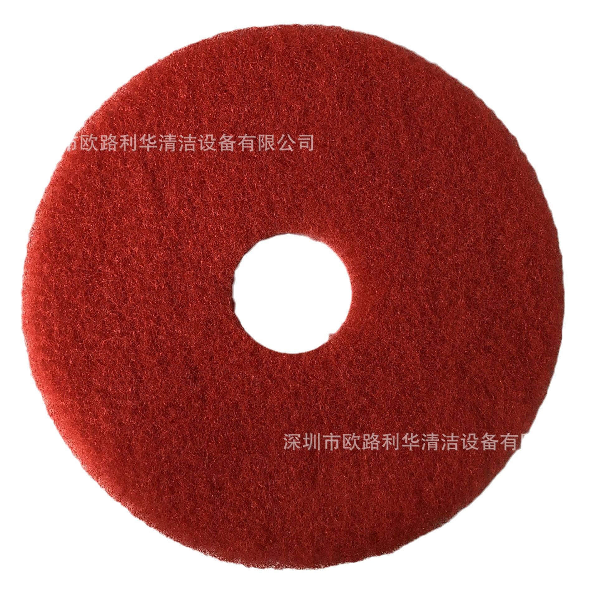 洗地机磨地机配件打磨抛光起蜡垫百洁垫百洁布 13/15/17/20寸红垫