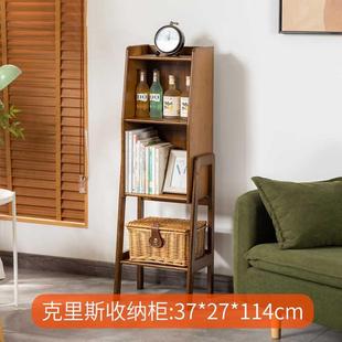 风靠墙多层书架书柜收纳架储物柜子杂志架 置物架落地家用客厅日式