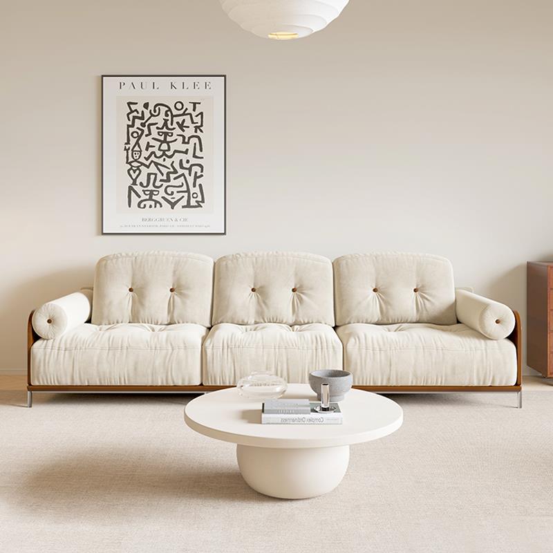 0J穆瑞家具实木古沙发复小客厅三人位直F7759JM6型排可拆洗中古户