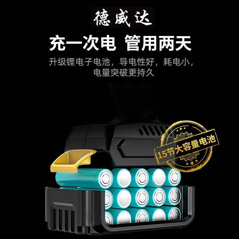 无刷电动扳手大扭力锂电冲击扳手架子工汽修套筒充电电动风炮