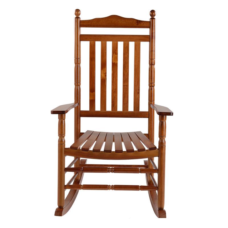 实木摇椅大FNK人家躺椅阳台用休摇闲摇户外躺椅椅懒人椅子