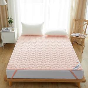 健暖乐薄款全棉床垫遮盖物软垫家床用笠店民123456宿床宾褥防护酒