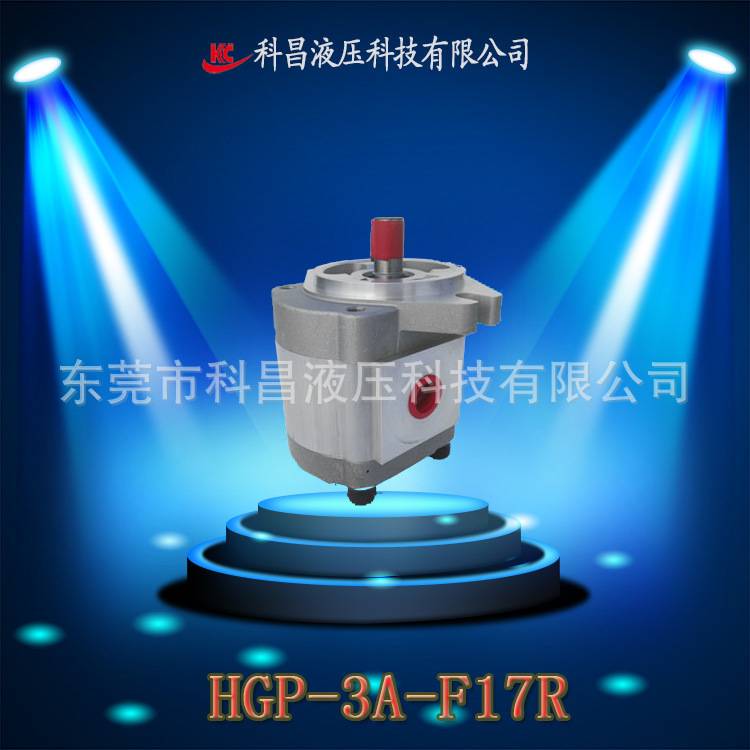 科昌HGP-3A-F17L新鸿型反转齿轮油泵增压齿轮泵小型齿轮机械油泵