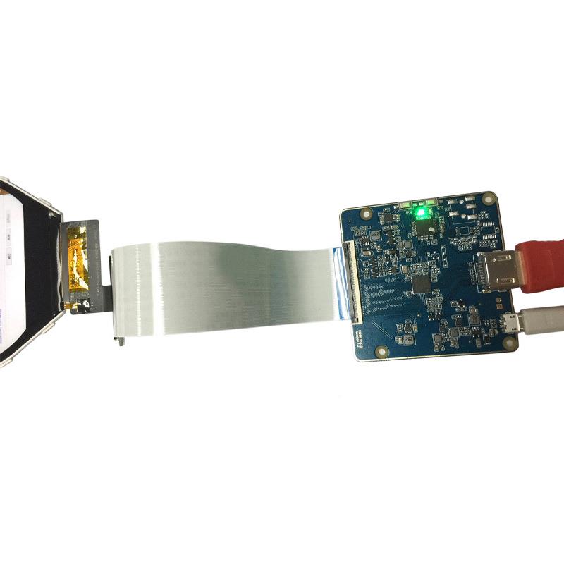 3.4寸圆形液晶示屏880000高无品牌/清配套电显容显示器触摸HDM*I