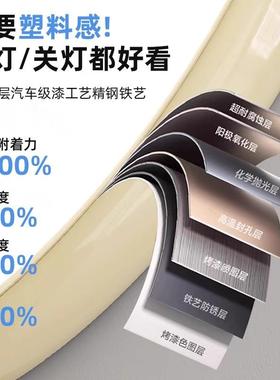 光谱奶油风卧灯吸顶客厅灯灯法81123-DY式小奶豆全护眼简约超薄室