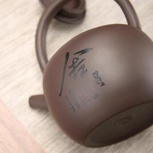 单壶 紫砂提梁壶大容量球孔过滤茶壶简约家用泡茶壶凉水壶茶具套装