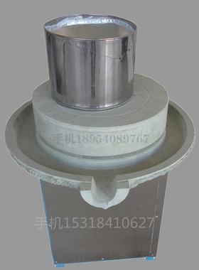 00型豆浆米浆4磨6型电动面粉石磨自动上料181228石面粉石磨机