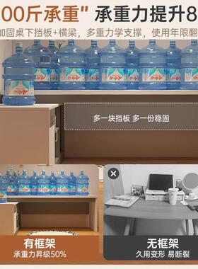 转书桌书室架一体电角脑桌卧型家用女生DNZ02920梳妆台l拐角学习