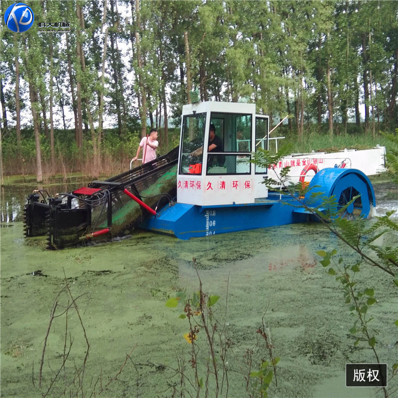 周口水下割草打捞船浮萍克星