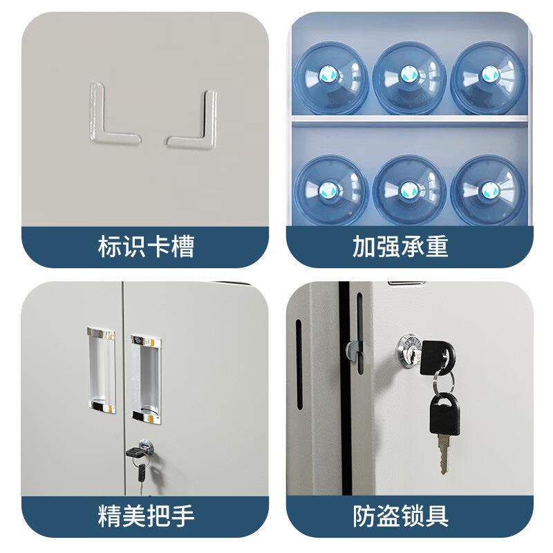分体五节柜文件柜铁皮柜资料柜带锁档案柜凭证柜储物柜落地资料柜
