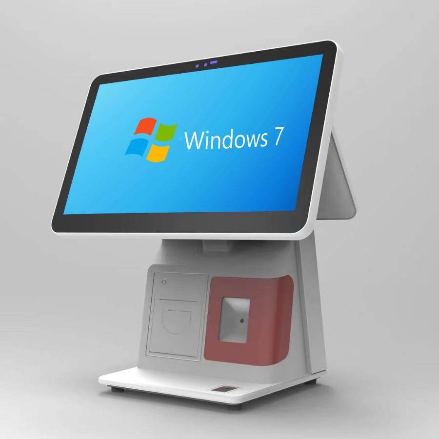 能双屏客机访人脸识别一体实名认证人证识机别QOT机智智能访客机