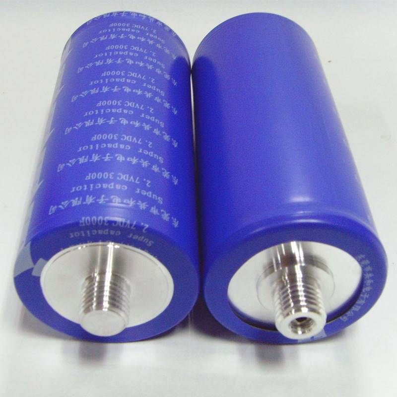新型超电容器2.7V3000F超电容器系列发动机起动汽车