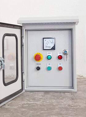 壁挂式成配电箱尘DZ000808防水防防腐操作表箱仪套直启控制按钮箱