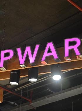 平面发光字包边头牌匾LEMC032D饰锈灯广告牌亚克力装不钢广告门招