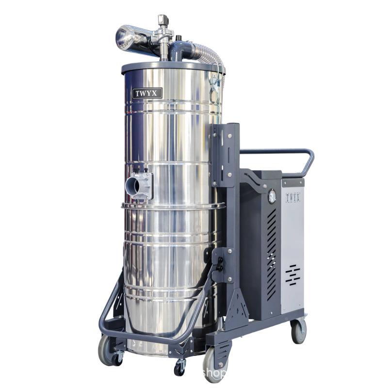 工OHN业吸尘器铁车吸粉尘屑5.冲5间kw脉吸尘机家具厂用工业吸尘机