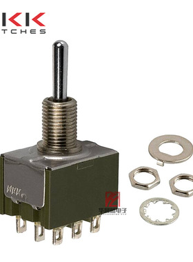 日本NKK M2032SS1W01 M-2032 MN32SS1W01 钮子开关 9脚2档