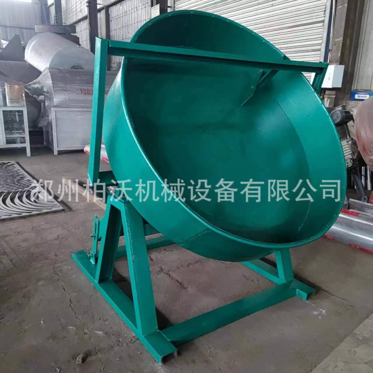 圆盘造粒机做鸽子猫砂实验室不锈钢成球盘直径1.5洁厕球造粒机