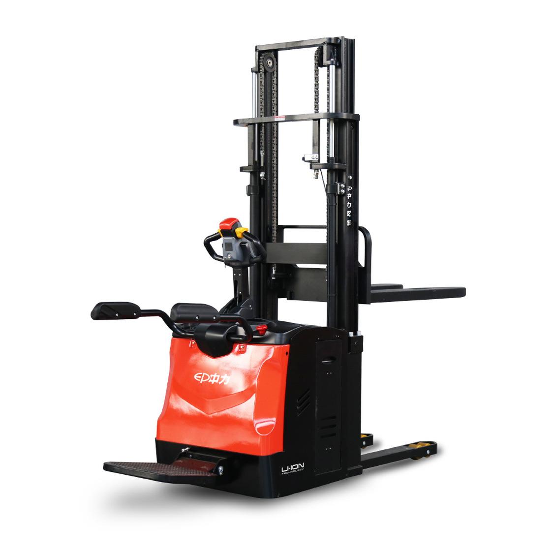 电动叉车1.6吨电子转向踏板式电动堆高车ES16-RS