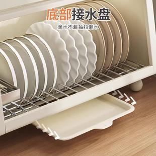 收带盖碗架厨房碗碟置物XYWG2024架家用碗柜台多面筷盘防尘盒功纳