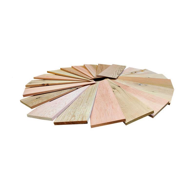 屋顶装饰瓦片SGW纹清晰表面理无结抛光固打磨易上色木易定雪松木