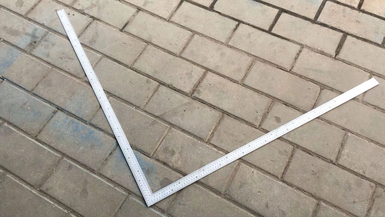 木工不锈钢90度带刻度直角尺