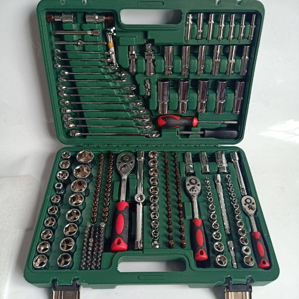 汽修具工套装215106件套筒扳手全套工具72快速扳手套汽筒齿全套车