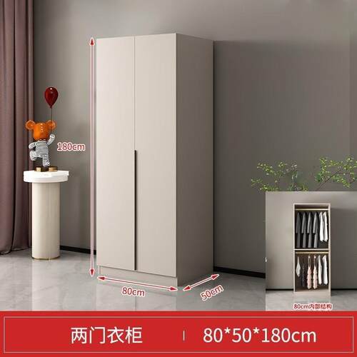 轻奢收纳柜小衣户RUM加高颜柜子高值储物柜型衣柜家用卧室橱新款