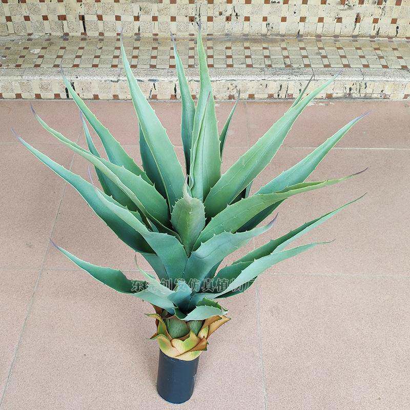 家仿真厂绿植盆栽龙兰胶叶剑兰麻叶CF0010绿舌化工程小盆景剑黄边