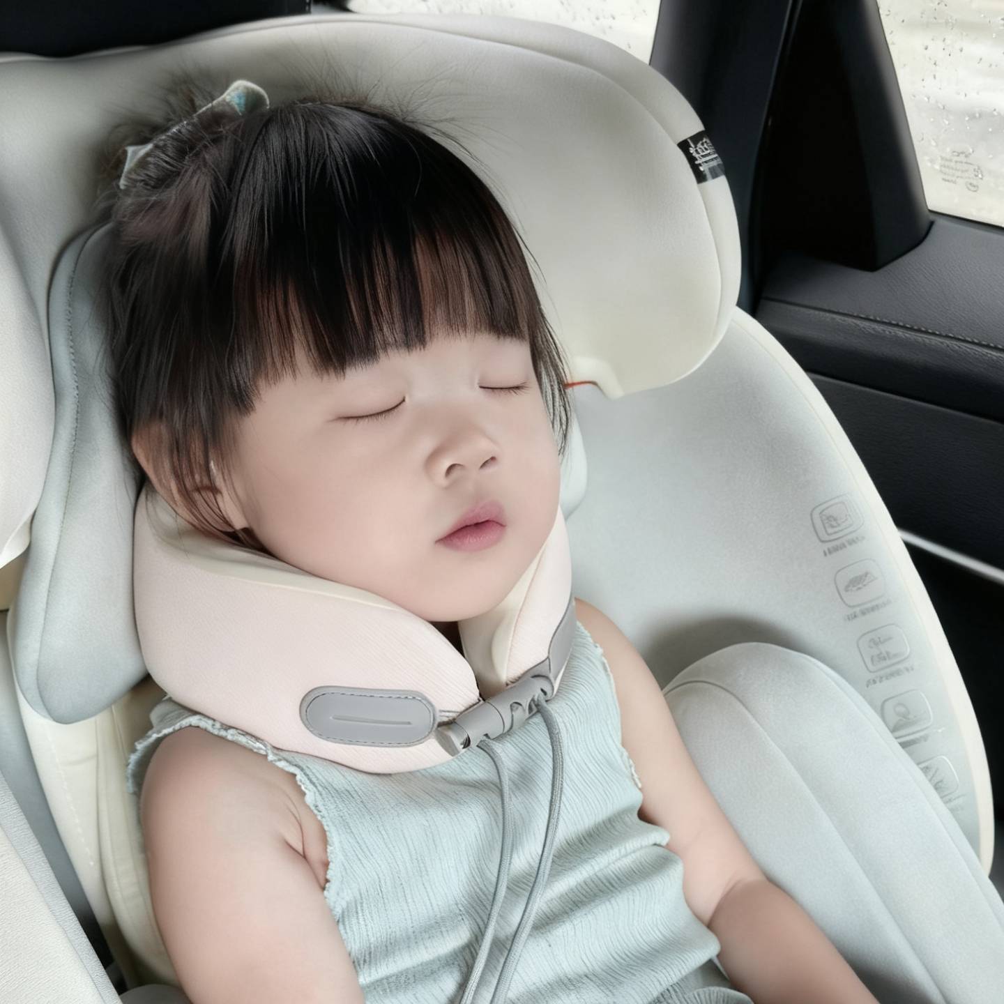 儿童U型护颈枕便携车用长途旅游