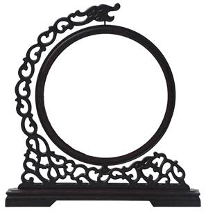 木质框架双面绣苏绣照相馆相框剪纸摆件字麦秆画 画胎毛画 画镶嵌