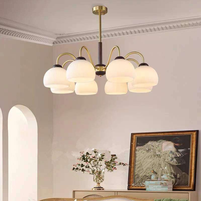 北欧胡桃木全铜吊灯全光谱护眼法式中古卧室胡桃木陶瓷柿子轻奢灯,纺织面料/辅料/配套,纺织机械配件,淘宝优惠券,粉丝福利购,淘宝优惠卷