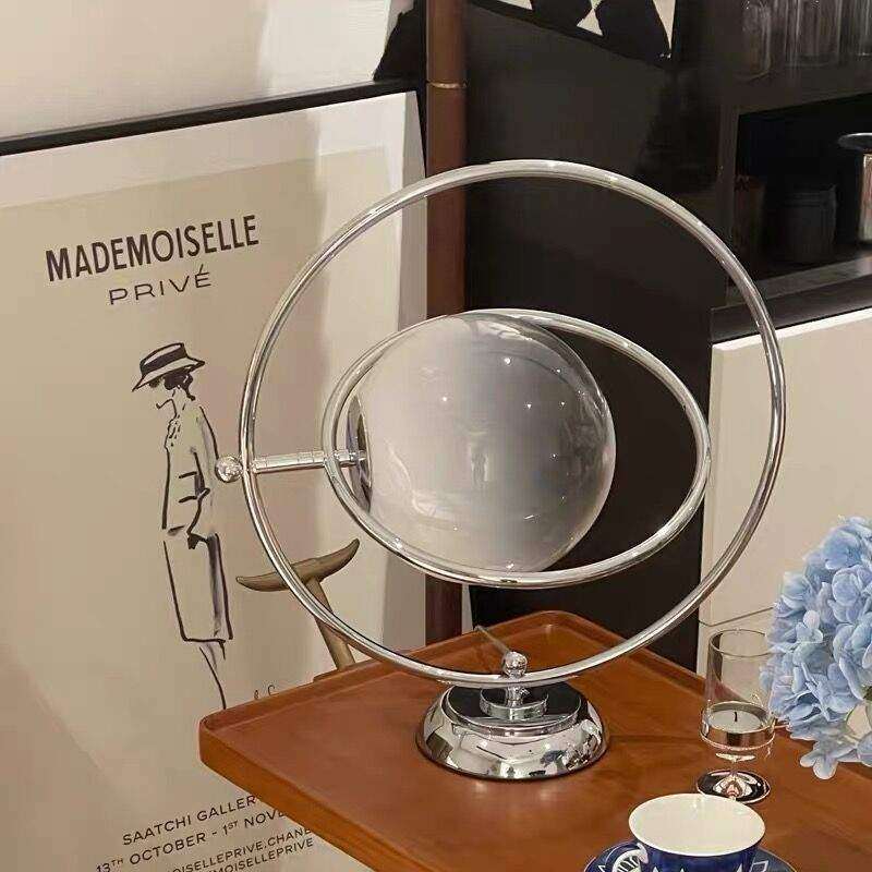 包豪斯星球台灯意式简约旋转vintage玻璃灯卧室床头书桌装饰灯具,纺织面料/辅料/配套,纺织机械配件,淘宝优惠券,粉丝福利购,淘宝优惠卷