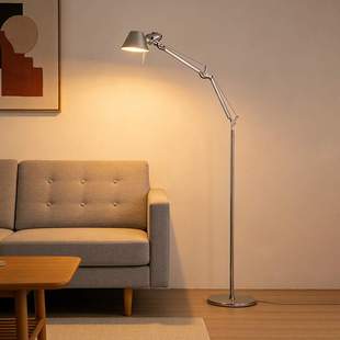 意大利Artemide客厅落地灯卧室摇臂折叠长臂设计师款书房