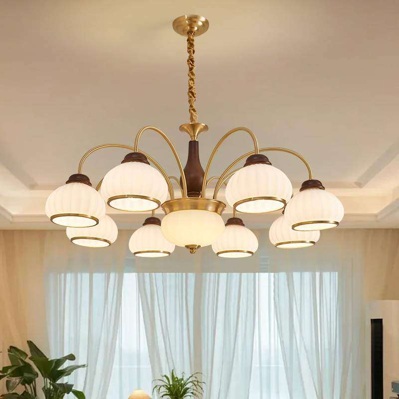 客厅吊灯法式中古护眼全光谱美式复古卧室餐厅灯南洋风胡桃木吊灯,纺织面料/辅料/配套,纺织机械配件,淘宝优惠券,粉丝福利购,淘宝优惠卷