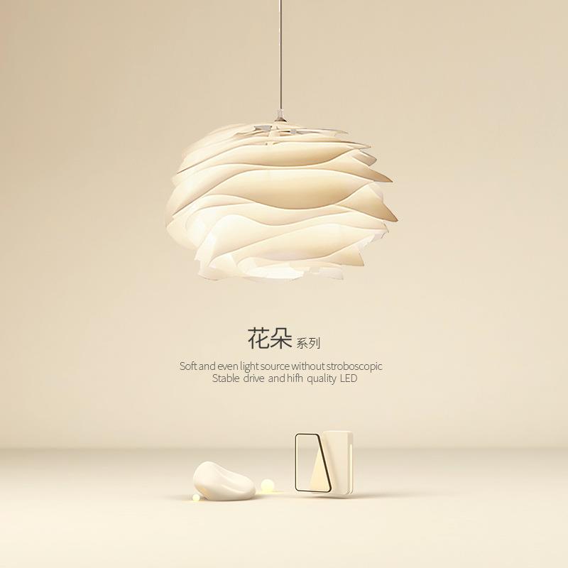 现代北欧吊灯简约餐厅灯具客厅温馨创意网红儿童房间灯主卧室灯具