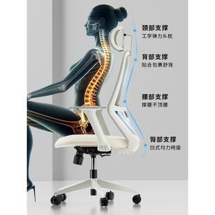 高颜值电脑椅家用办公椅男生女生护腰椅人工力学座椅高级感转椅子